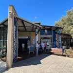 Mandurah Visitor Centre from the front outside